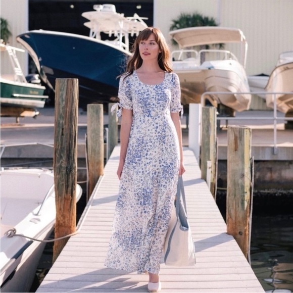 Gal Meets Glam Dresses & Skirts - Gal meets glam Brigitte blue